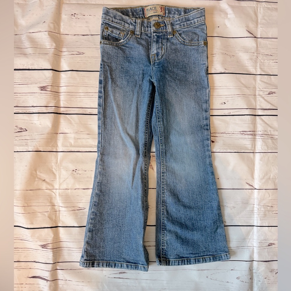 Girls Children’s Place Flare jeans.